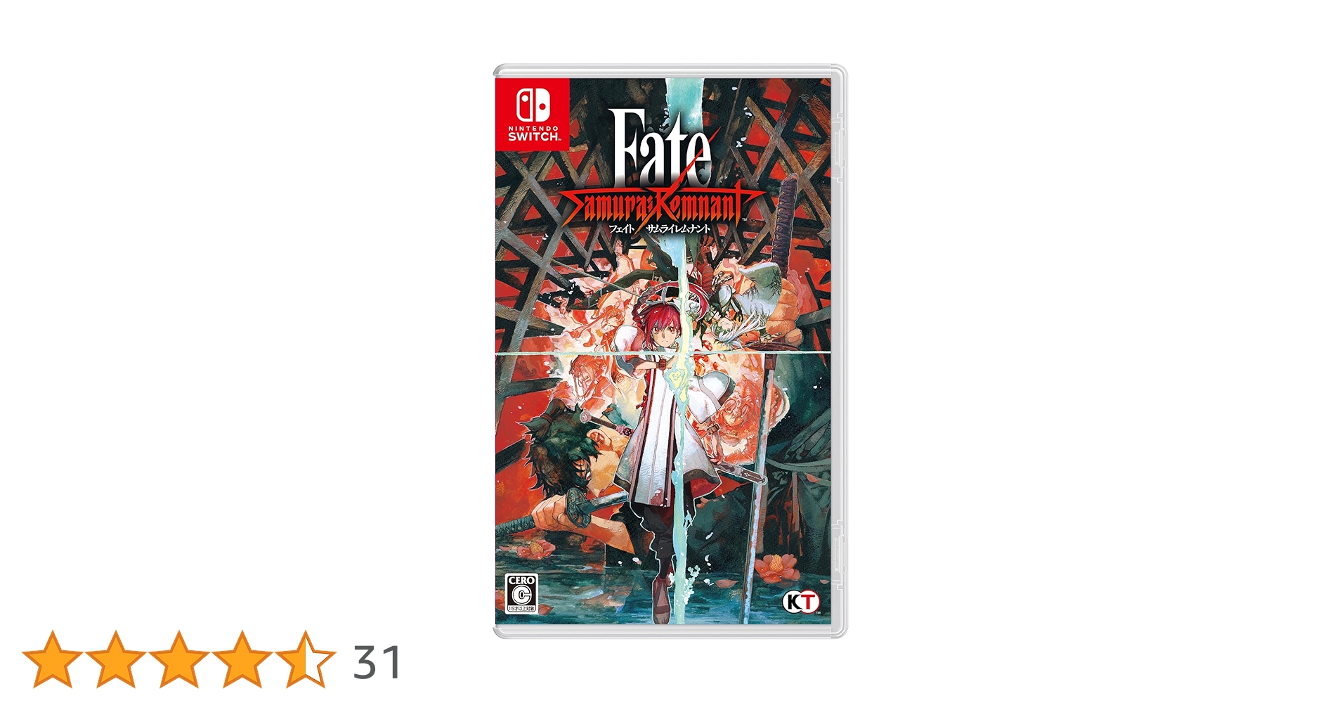 Amazon.co.jp: 【Switch】Fate/Samurai Remnant 【Amazon.co.jp